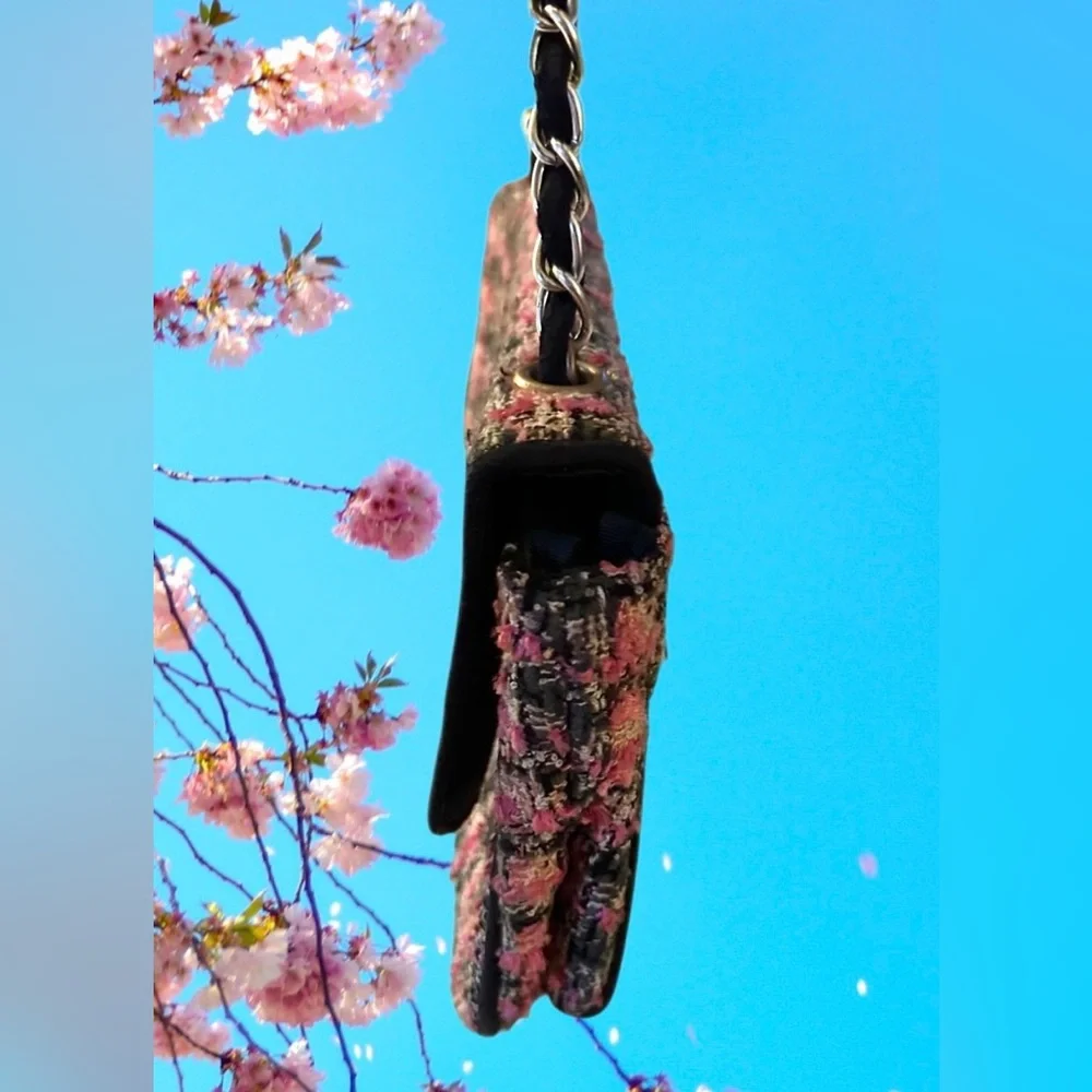 Realities Vintage Y2K Tweed Crossbody Bag